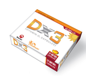 DX3 Softgel (50,000 I.U.)