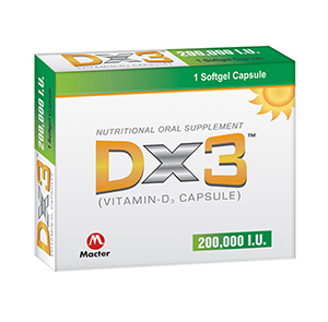 DX3 Softgel (200,000 I.U.)